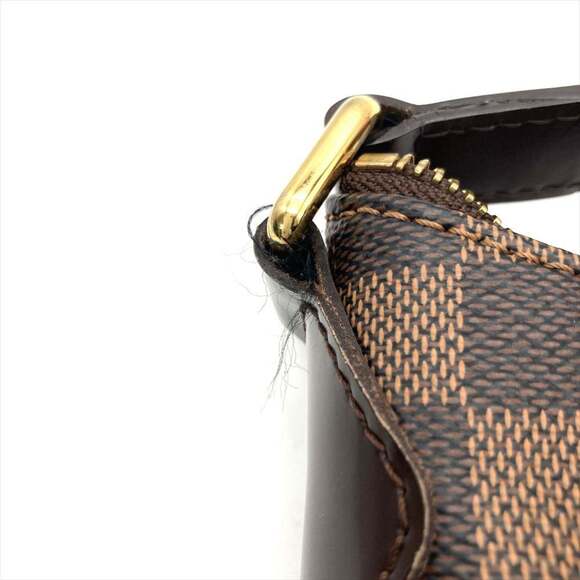 Louis Vuitton Bloomsbury PM Shoulder Bag, Damier Ebene, Brown, N42251, DU0126... - Picture 9 of 10